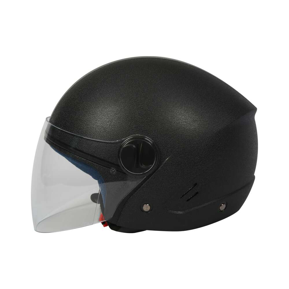 TVS Helmet Half Face Black TE